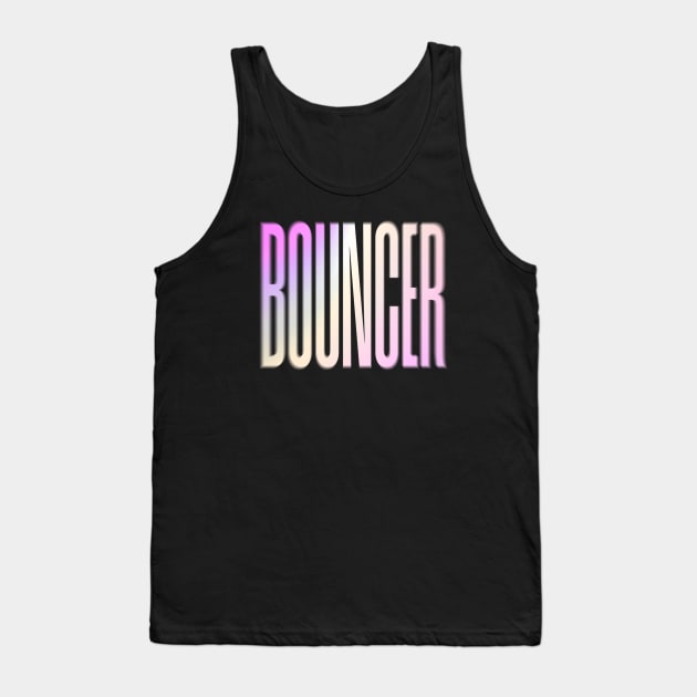 Bouncer Security Guard Funny Tank Top by GoPath